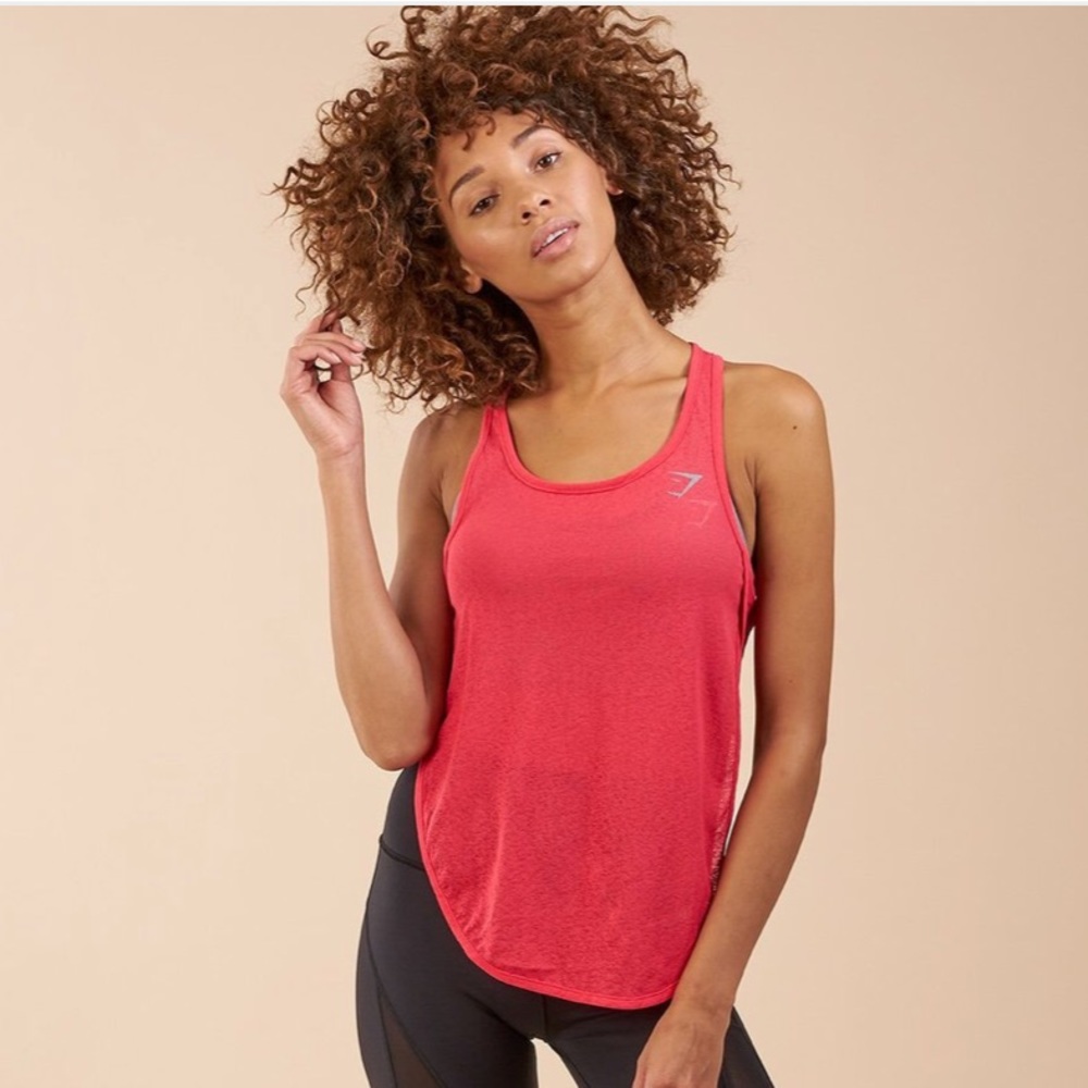 Gymshark Breeze Vest- Sherbet Pink